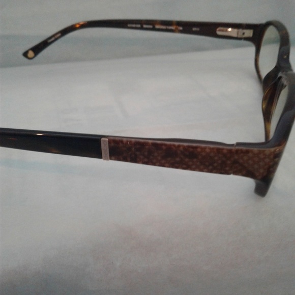 🤓👓 bebe Smoky Topaz Eyeglass Frames w/case 👓🤓 - Picture 3 of 7